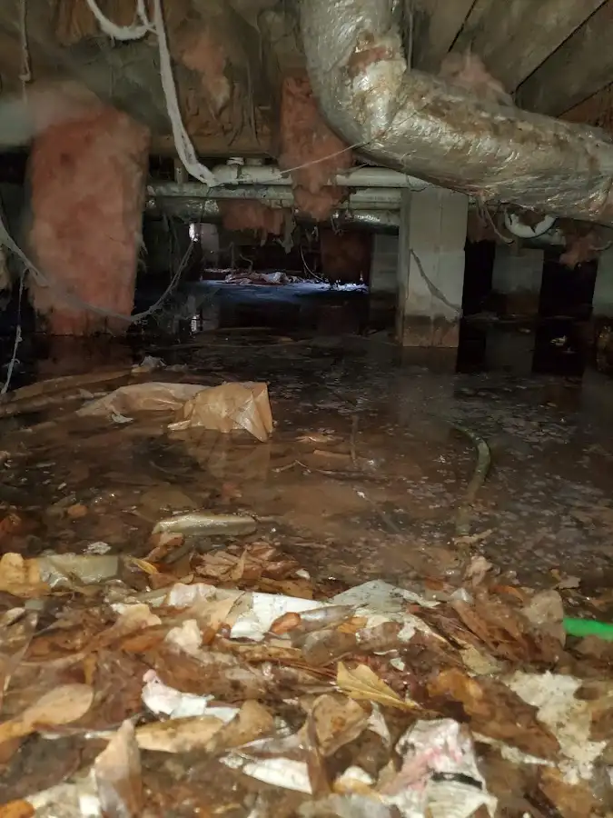 Crawl space flood assessment for Leak Detection & Repair in Blythe