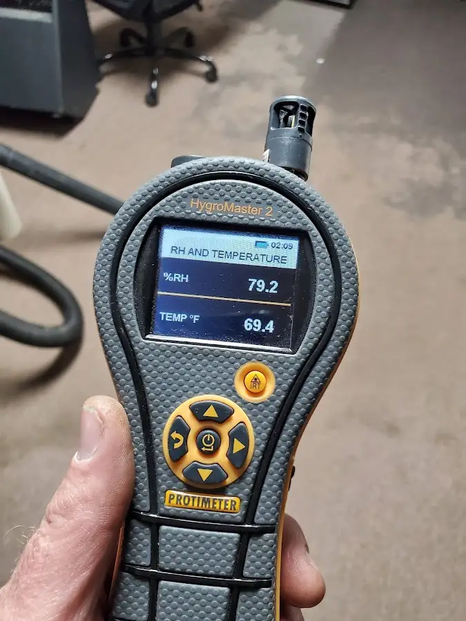 Moisture meter humidity assessment for Fire & Smoke Damage Restoration in Blythe
